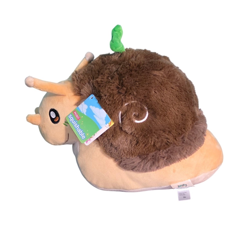 Squishable Mini Snail Plush Stuffed Animal NWT‎